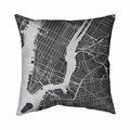 Begin Home Decor 20 x 20 in. New-York City Plan-Double Sided Print Indoor Pillow 5541-2020-TV16